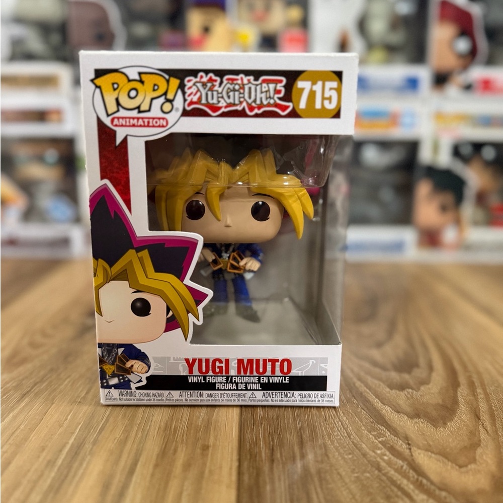 Funko Pop Yugi Muto with Yellow Hair and Blue Outfit